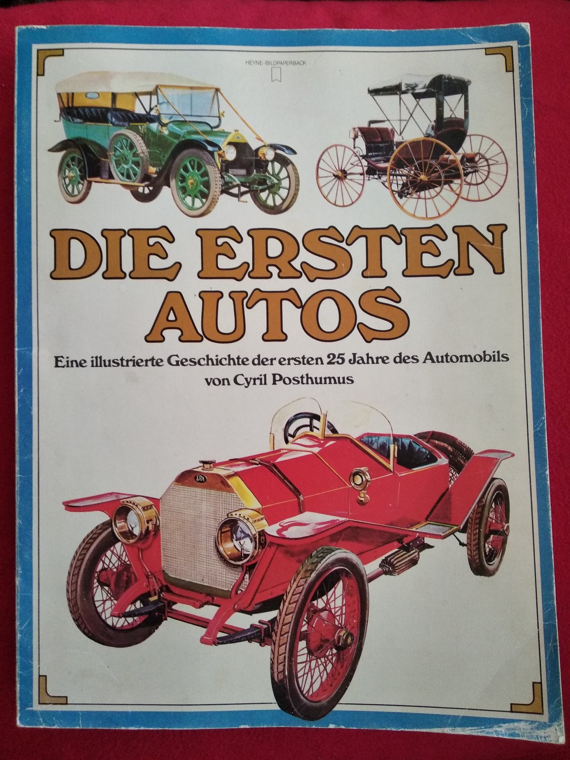 Die Ersten Autos.“ (Cyril Posthumus) – Buch Gebraucht Kaufen – A02Srkj601Zzx