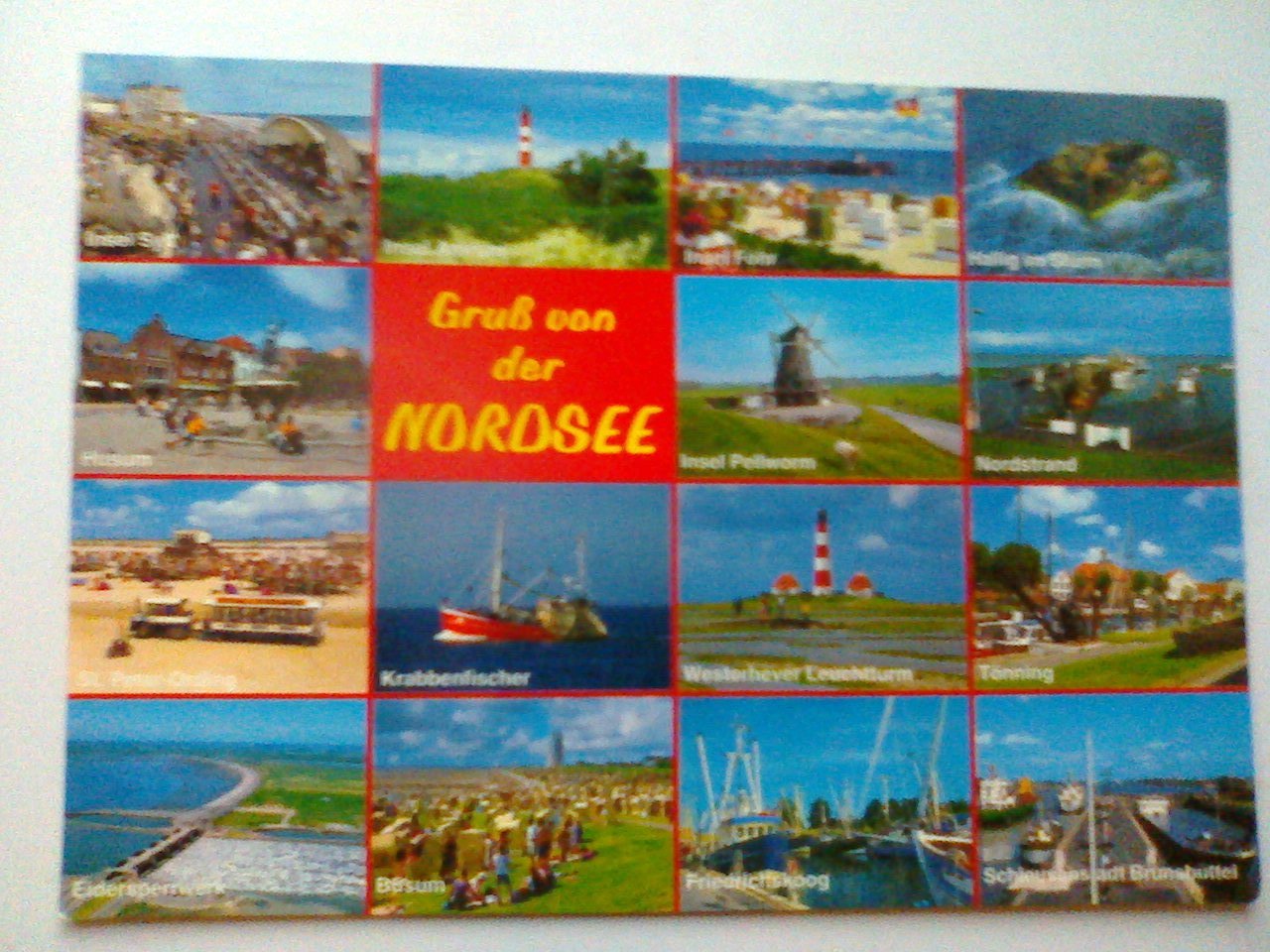 „Nordsee Gruß von der Nordsee Schiff Schiffe Leuchtturm …“ Buch gebraucht kaufen