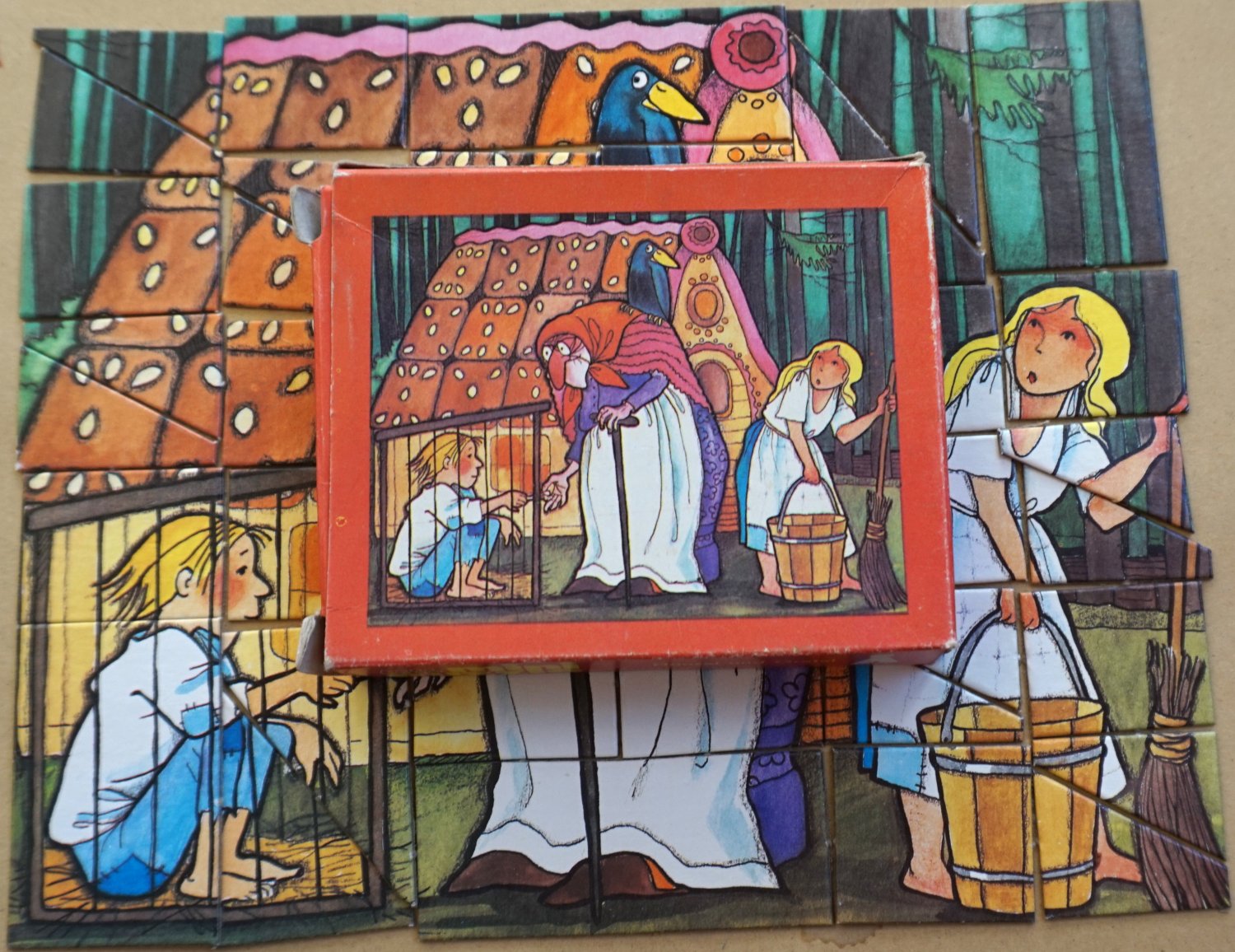 Annaberger Minipuzzle Teile H Nsel Und Gretel Spiel Gebraucht Kaufen A Pgchl Zzg