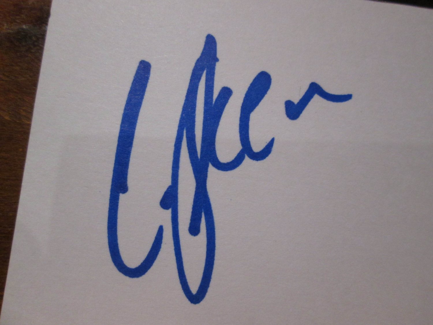 Cassandra Steen Autogrammkarte orig signiert 2141