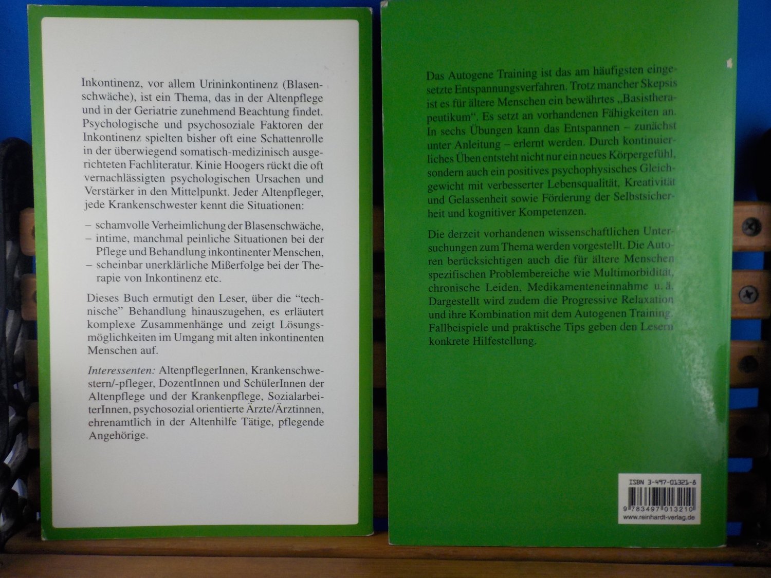 5 Bücher von Reinhardts Gerontologische Reihe Band 2,3,8,9 …“ – Buch gebraucht  kaufen – A02tN01b01ZZl