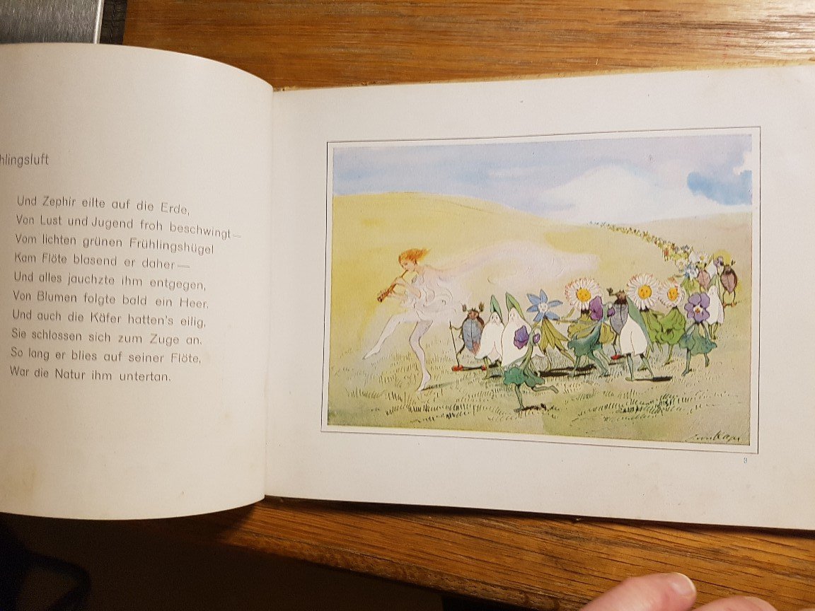 Blumen-Kinder, ein neues Bilderbuch von Garten, Wiese, …“ (Kager, Erika  von) – Buch antiquarisch kaufen – A02tXCf701ZZn
