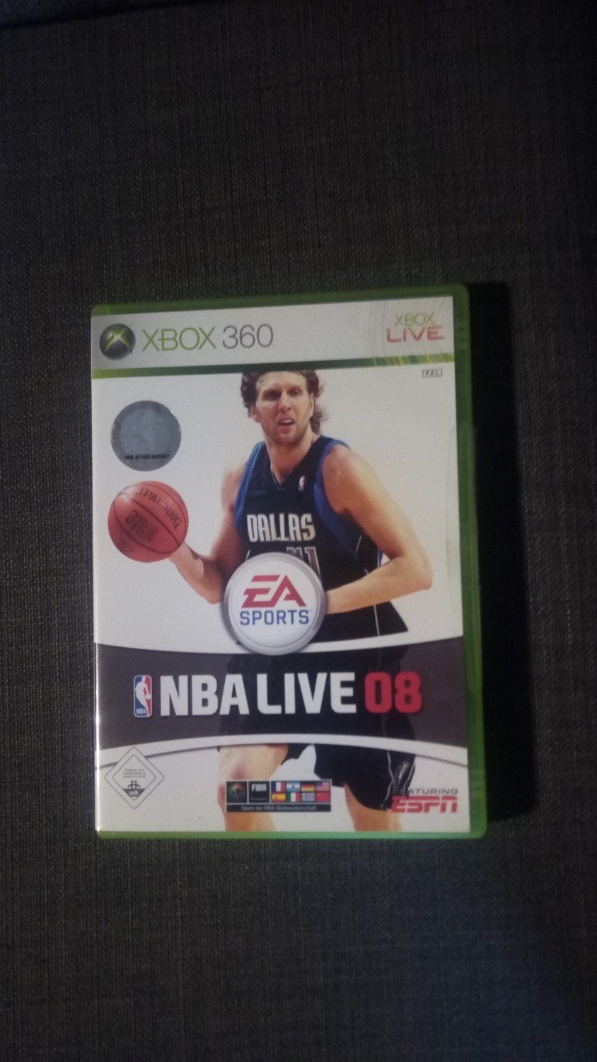 NBA Live 08“ – Spiel gebraucht kaufen