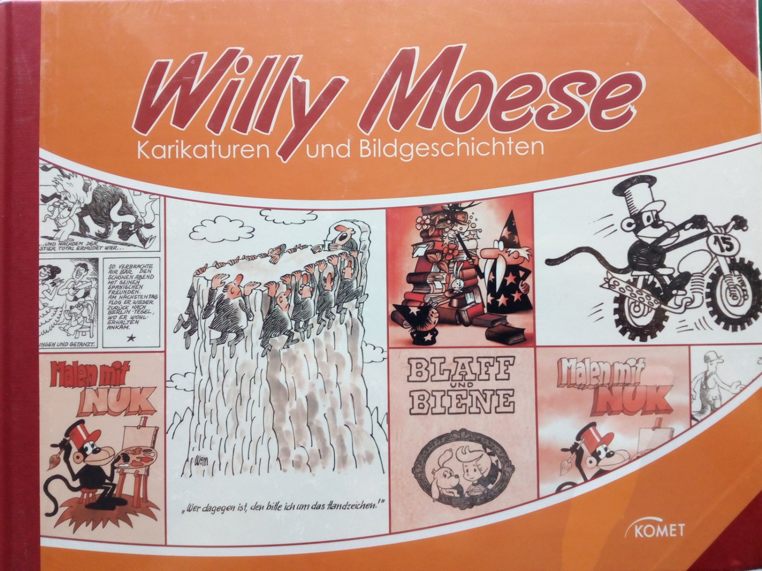 „Willy Moese Karikaturen und Bildergeschichten“ Buch neu kaufen