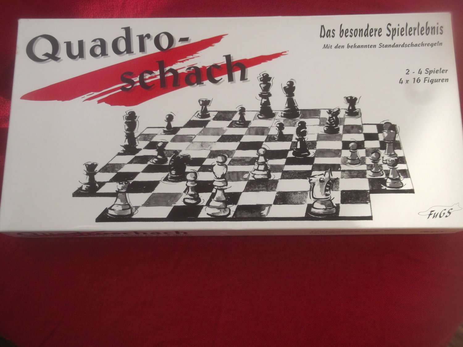 Schach und Dame für bis zu vier Spieler SchachQueen QuadroSchach QuadroDame 