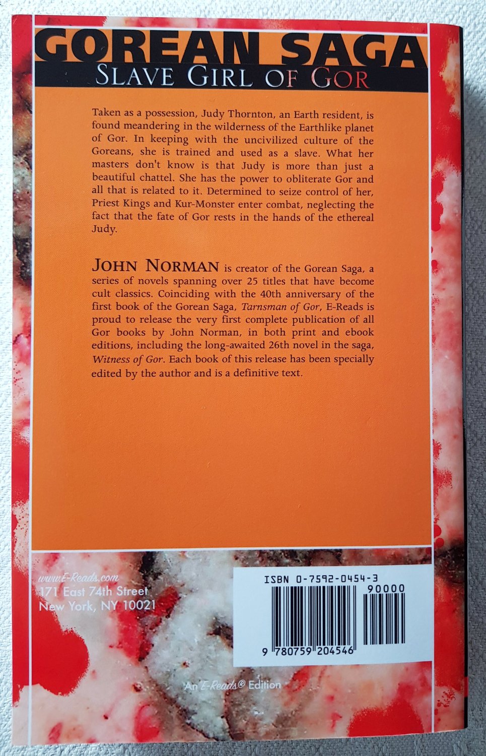 gorean Gorean Saga 11: Slave Girl of Gor“ (John Norman) – Buch gebraucht kaufen –  A02vhAA901ZZ8