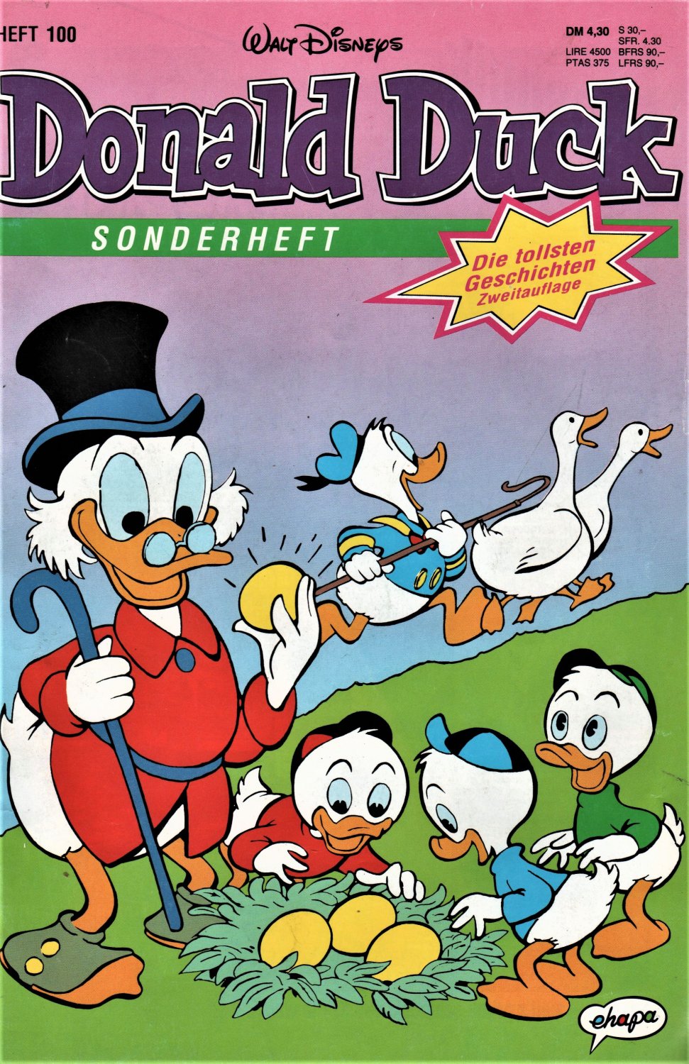 Sonderheft 89 1  x Comic z 1 Die tollsten Geschichten von  Donald Duck 