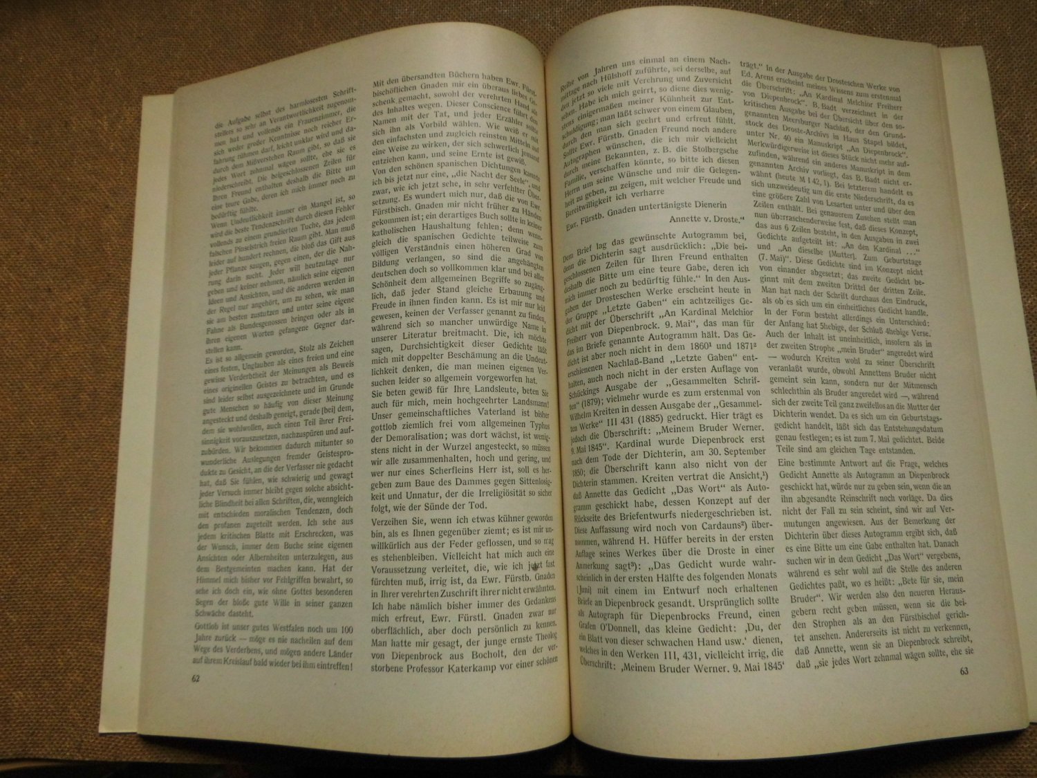 Melchior Kardinal von Diepenbrock, Fürstbischof von Breslau.“ (Bröker,  Elisabeth ) – Buch antiquarisch kaufen – A02vyVrY01ZZK