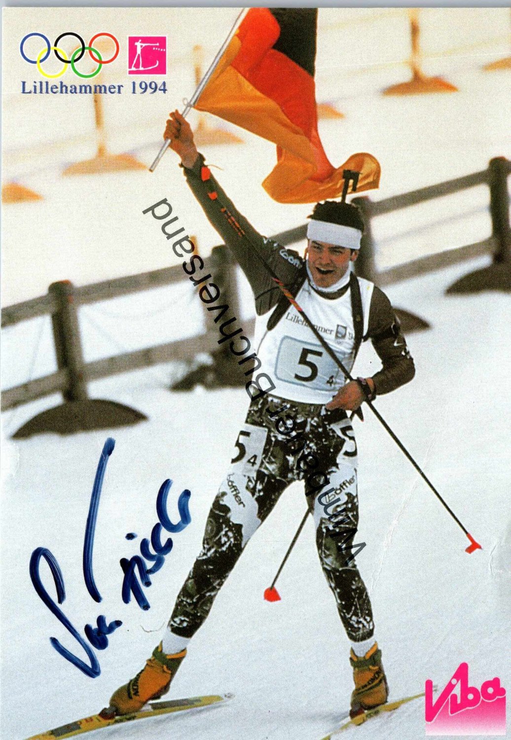 A 176155 Sven Fischer Autogrammkarte Original Signiert Biathlon 