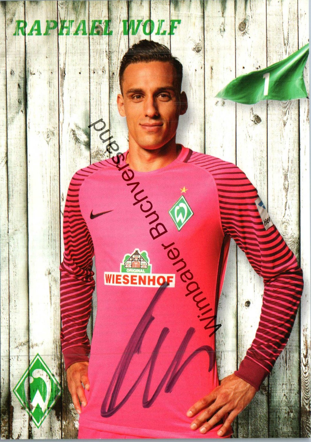 Original Autogramm Raphael Wolf Werder Bremen Raphael Wolf Buch Gebraucht Kaufen A02usqla01zzw