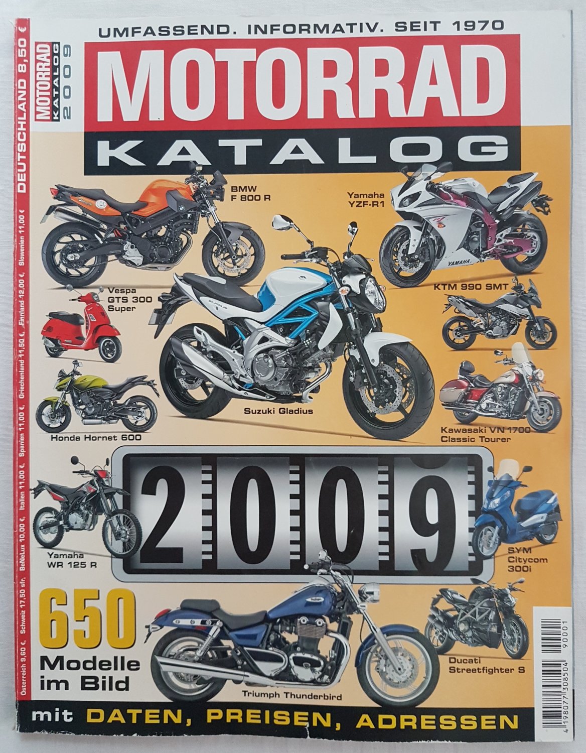 40 2009 Motorrad Katalog Nr 