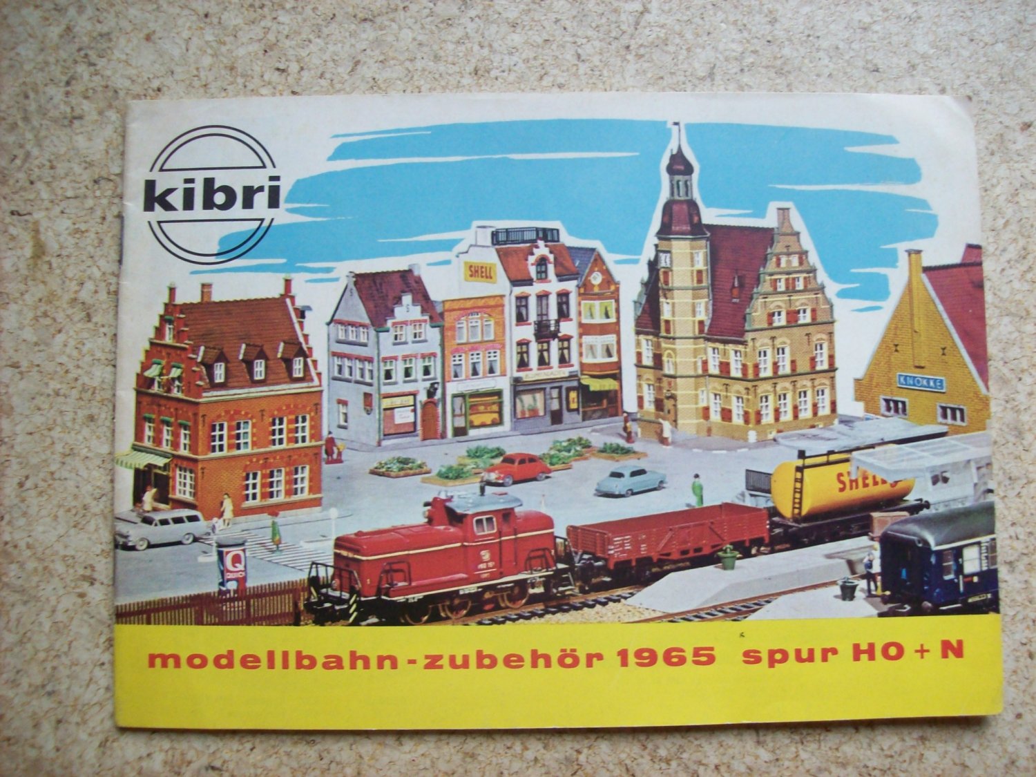 N Kibri Kibri Modelleisenbahn-Prospekt Accessoires de Train Modèle 1965 Spur Ho 