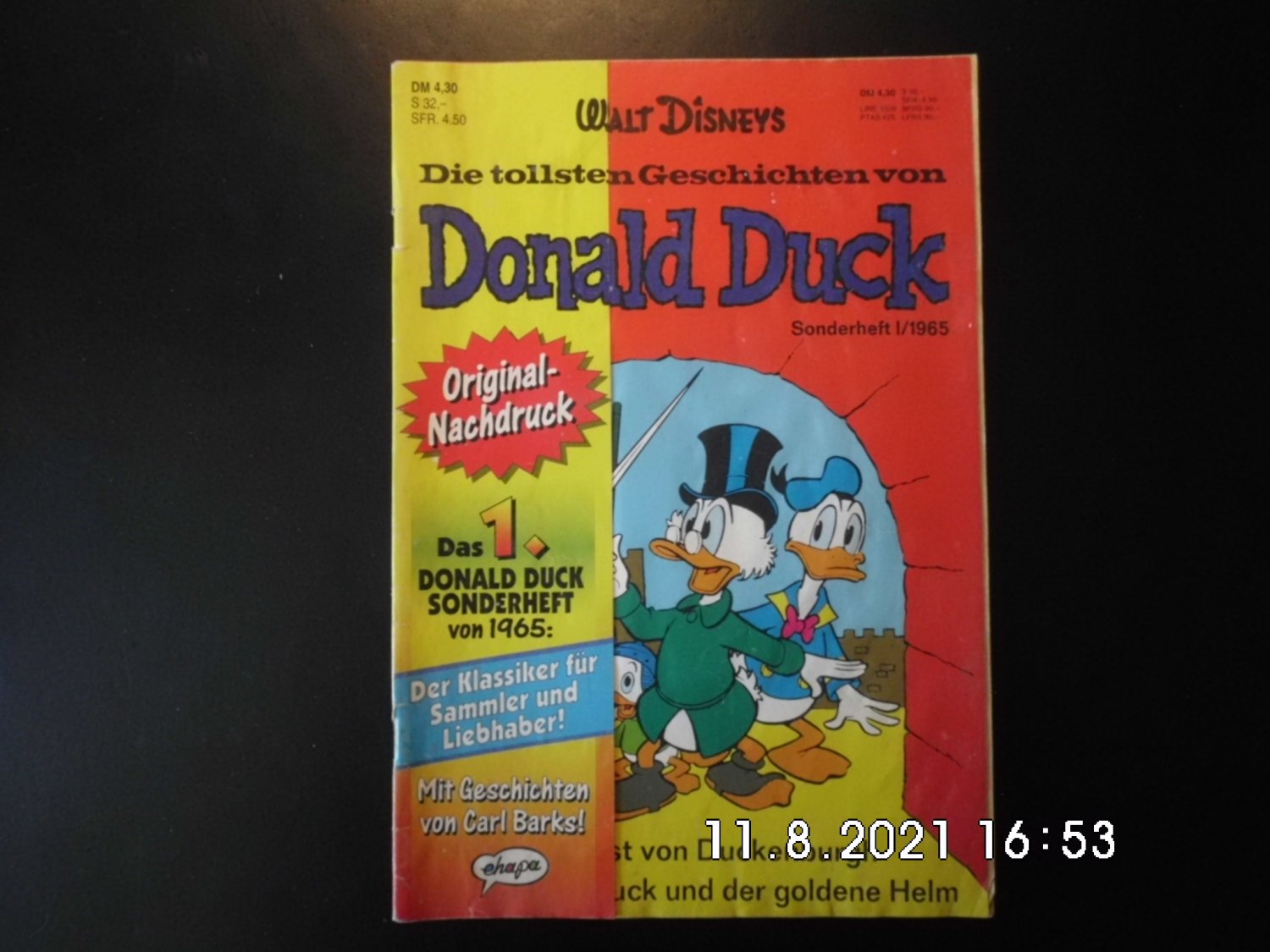 Die Tollsten Geschichten von Donald Duck 1 1965 Original 
