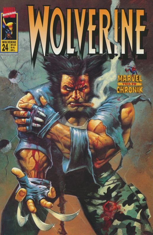 1999 Mit Marvel Chronik Teil 10 Wolverine Nr.24 