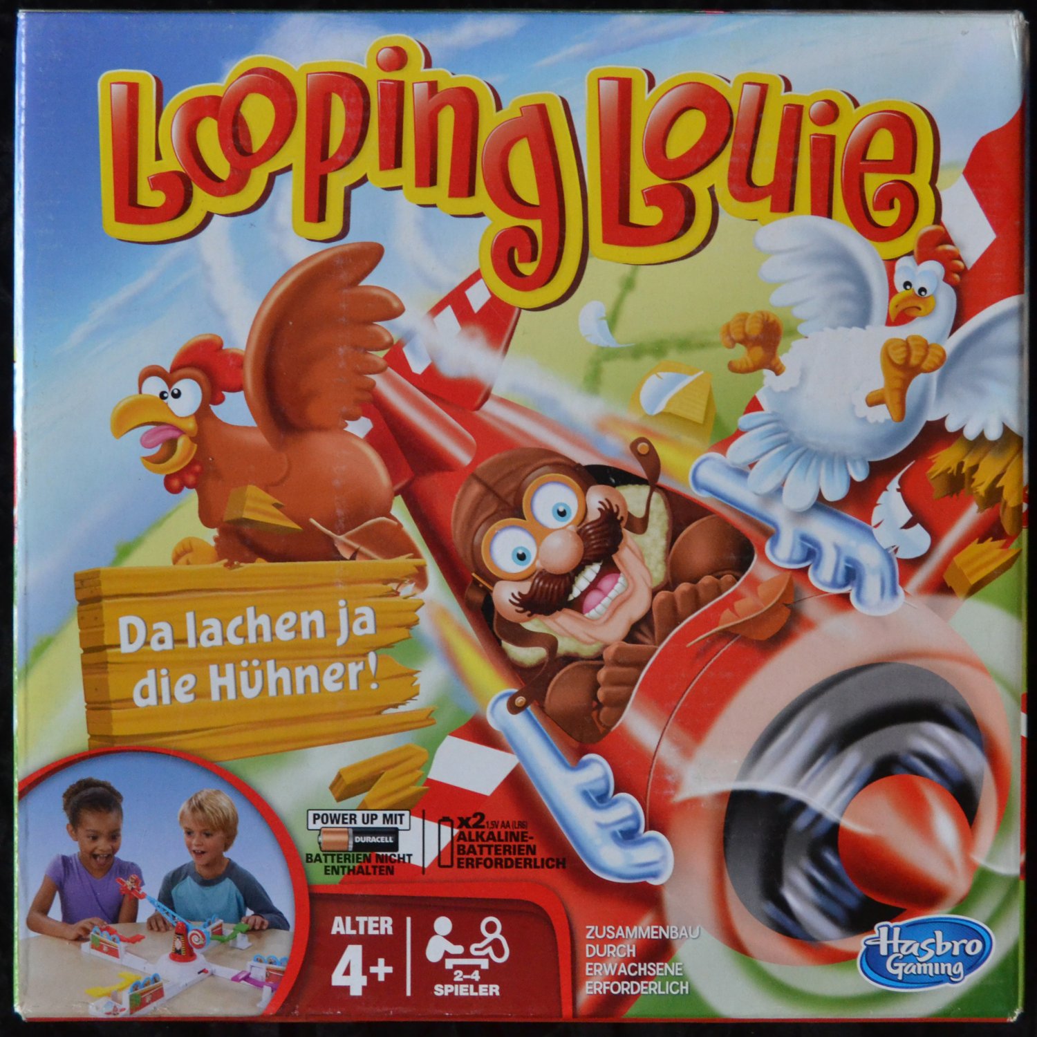 lustiges 3D Spiel Looping Louie Kinderspiel Partyspiel für Kindergeburtstag 