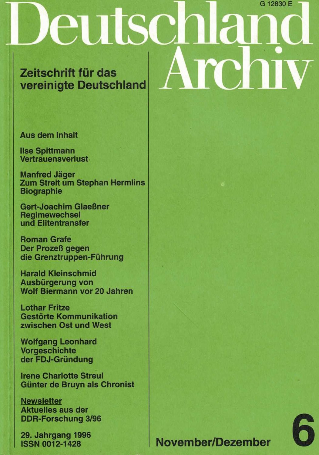 No hagas Trivial equilibrado Deutschland Archiv. Zeitschrift für das vereinigte Deutschland.“ – Bücher  gebraucht, antiquarisch & neu kaufen