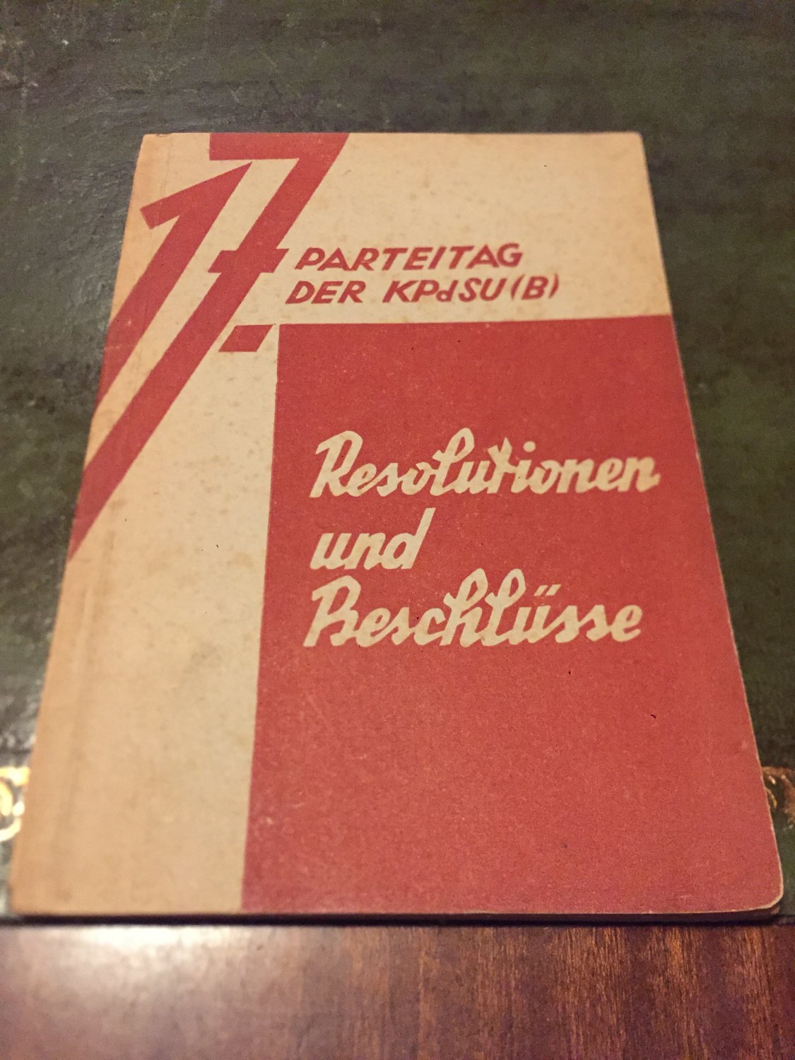 „Resolutionen Und Beschlüsse.“ – Buch Erstausgabe Kaufen – A02ytMAC01ZZs