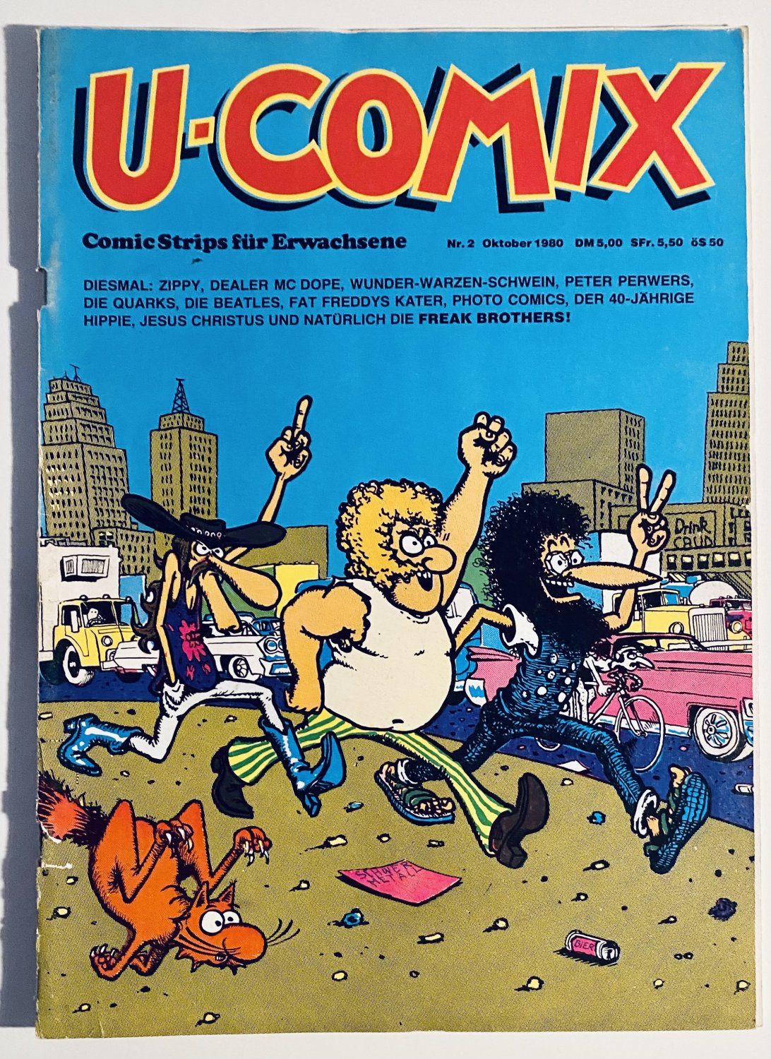 U-Comix. Comic Strips für Erwachsene.“ (Martin, Raymond ) – Buch gebraucht  kaufen – A02yKA9501ZZ7