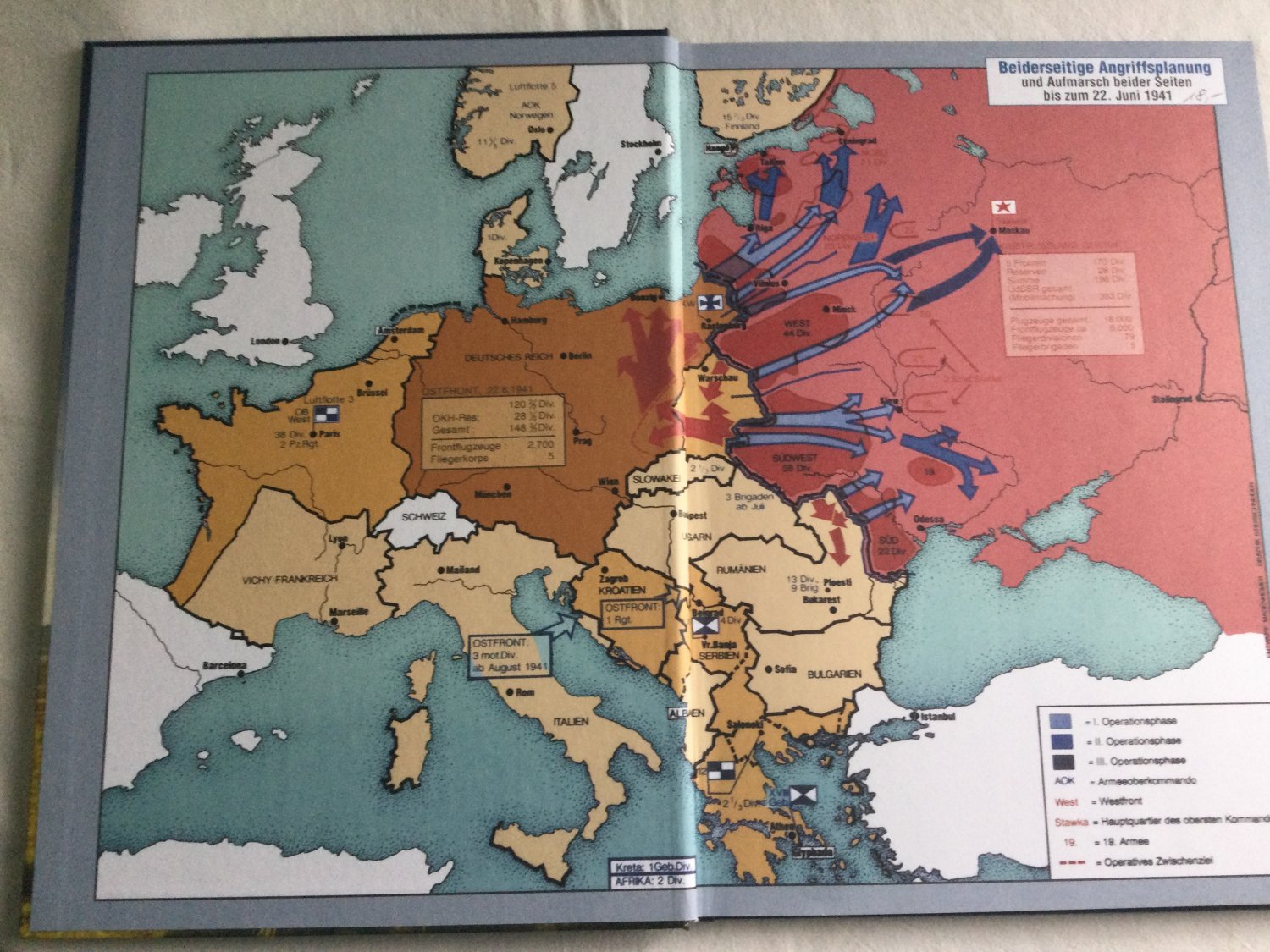 Russland im Krieg 1941-1945 Text-Bildband 
