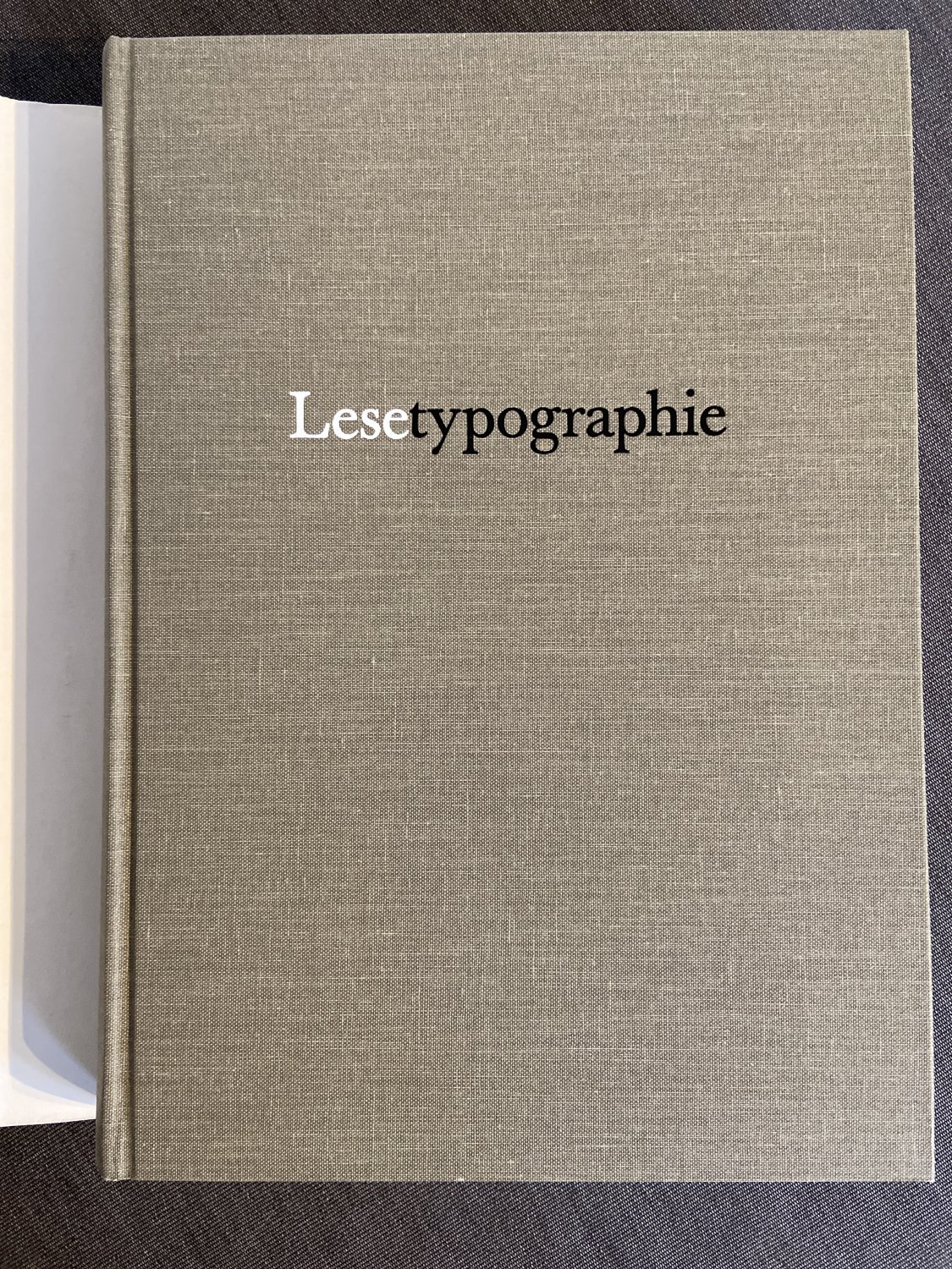 Lesetypografie