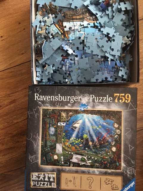Ravensburger 19953 - Exit,Puzzle Im U-Boot,“ – Spiel gebraucht kaufen –  A02piNyQ41ZZB