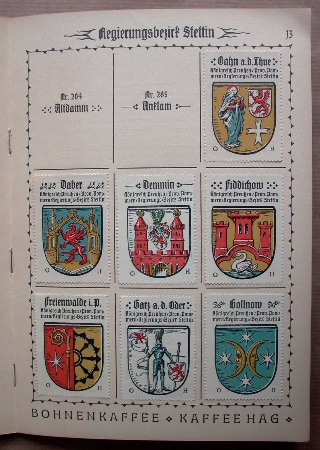 Tasse #9514 Provinz Pommern Preußen Heimat Wappen MVP Heimat Geschenk Greif 