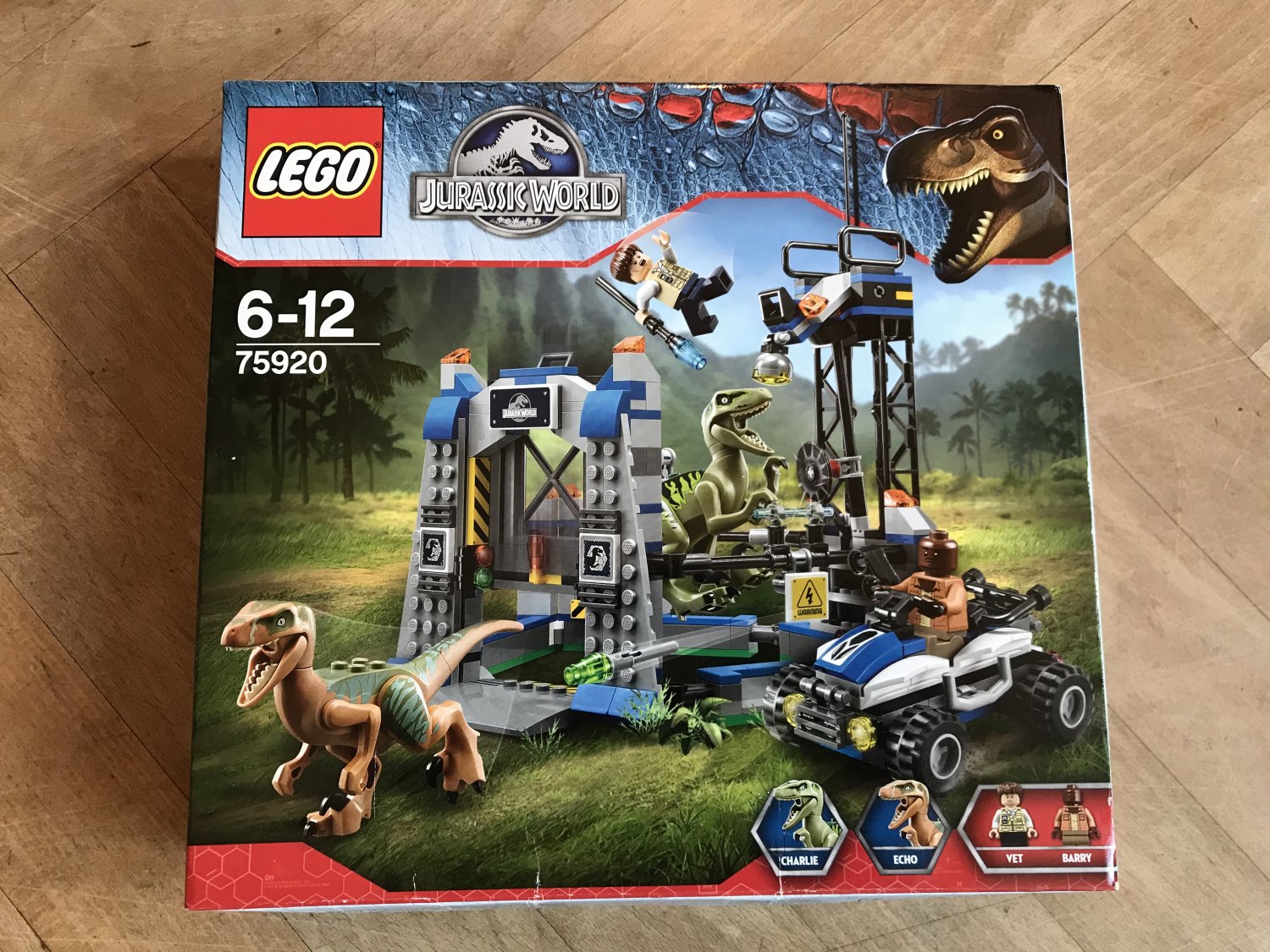 Lego Jurassic World 75920 Ausbruch shops der Raptoren