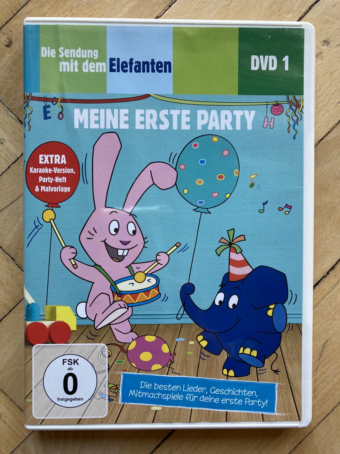 „Die Sendung mit dem Elefanten, DVD 1 - Meine erste Party“ – Film