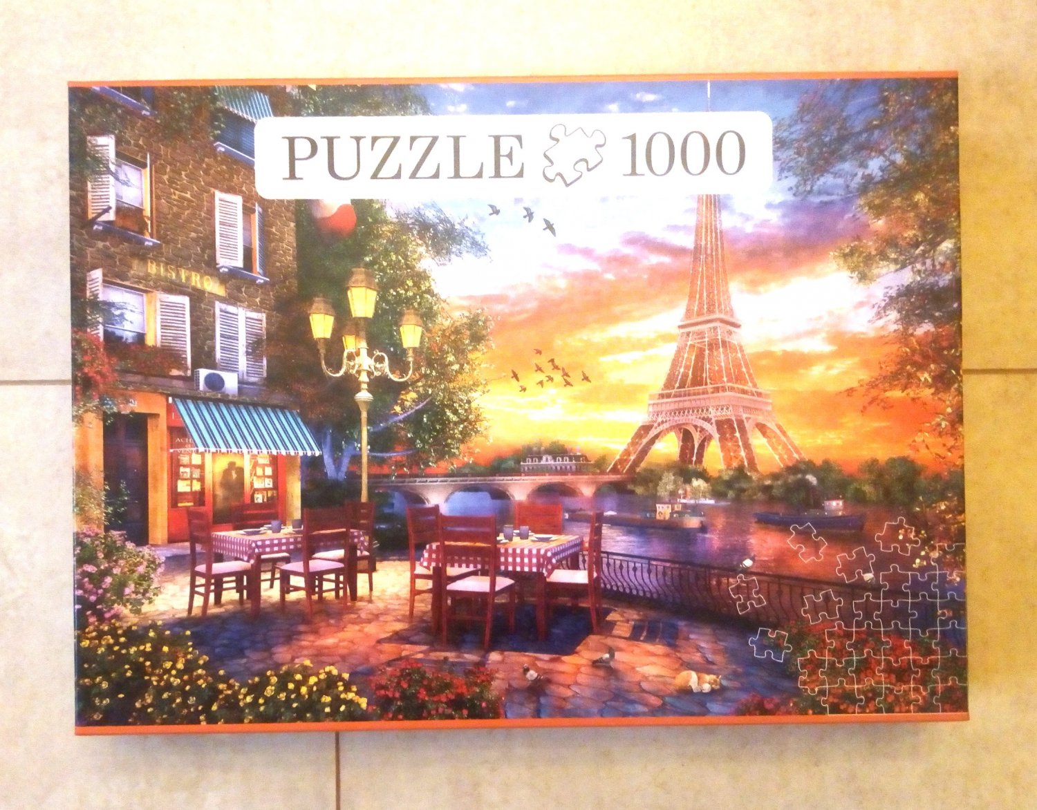 1000 Teile Puzzle - Beautiful Paris “ – Spiel gebraucht kaufen