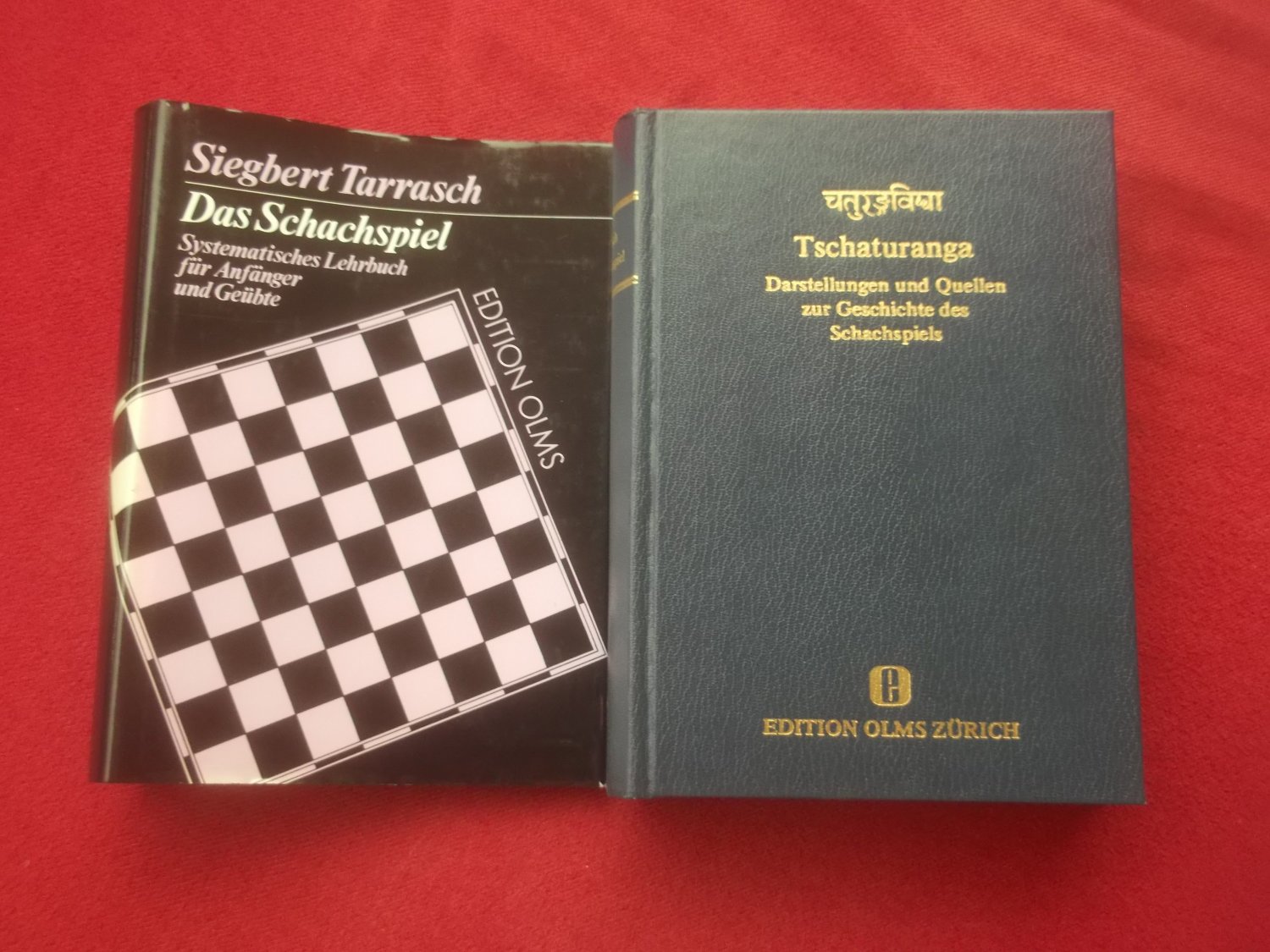 Das Schachspiel SEHR RAR“ (Siegbert Tarrasch) – Buch Erstausgabe kaufen