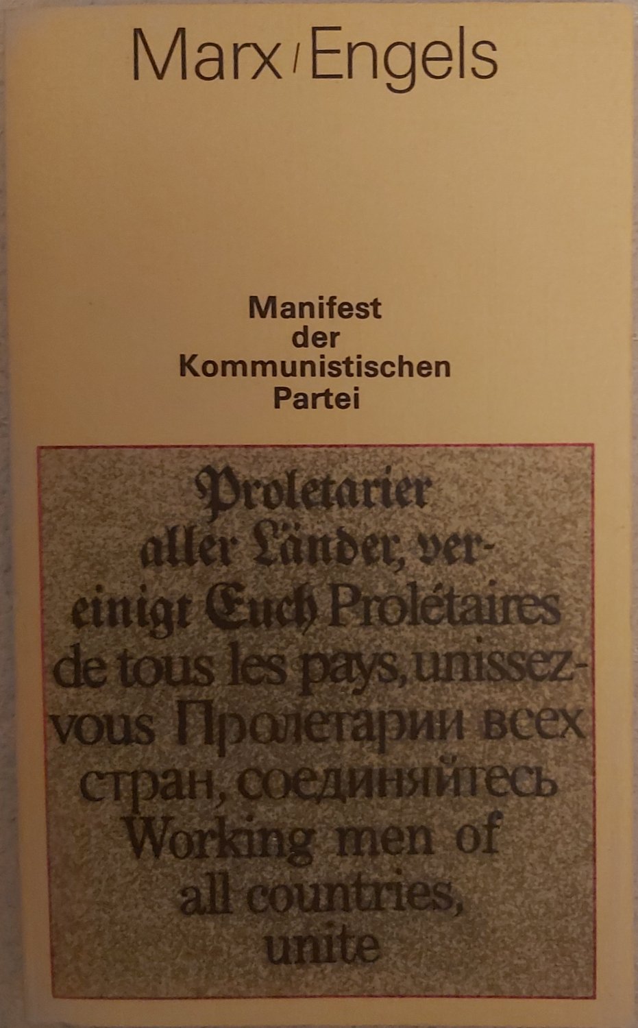 ISBN 3320002791 "Manifest Der Kommunistischen Partei" – Gebraucht ...