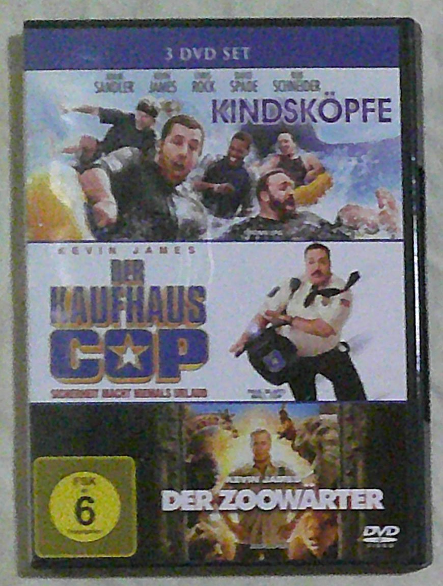 „Kindsköpfe & Der Kaufhaus Cop & Der Zoowärter 3 Filme …“ Film gebraucht kaufen „Kindsköpfe & Der Kaufhaus Cop & Der Zoowärter 3 Filme …“ Film gebraucht kaufen
