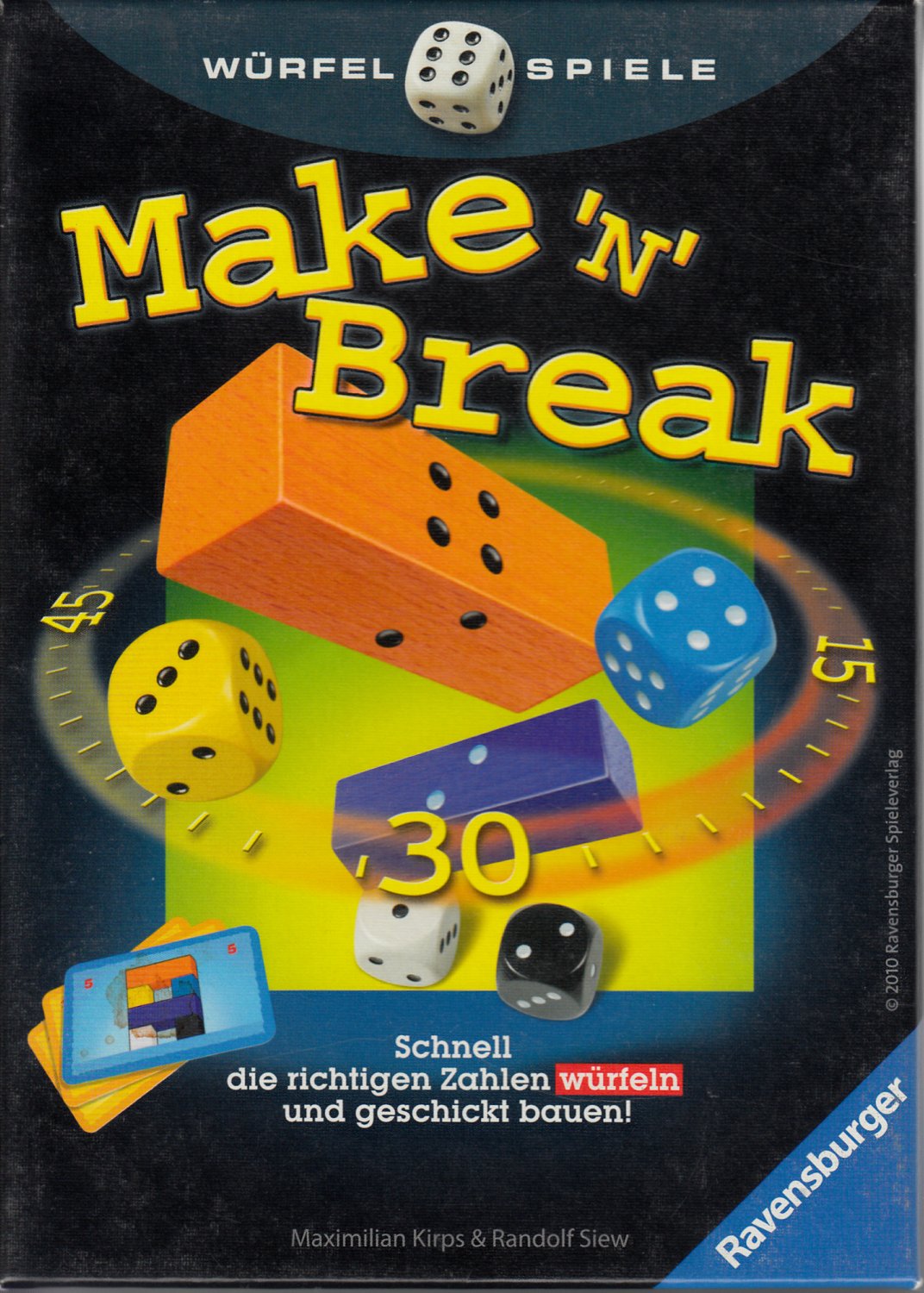 Make 'n' Break“ (Maximilian Kirps und Randolf Siew) – Spiel gebraucht  kaufen – A02Ase5C41ZZs