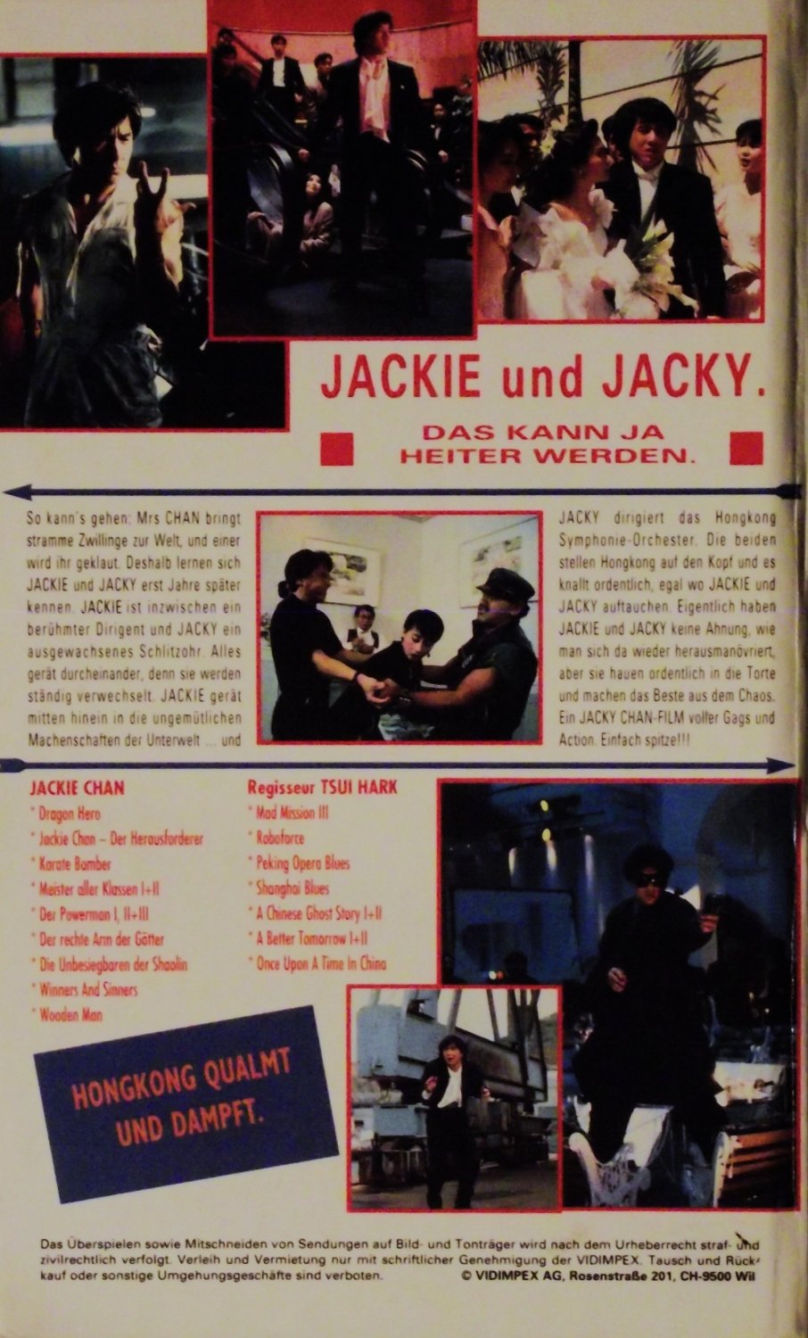 Twin Dragons Das Powerduo *** “ (Tsui Hark Ringo Lam) – Film