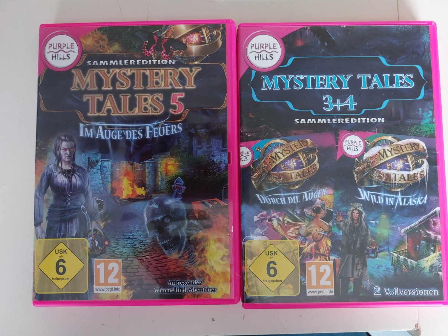 Mystery Tales 3 + 4 + 5 Im Auge des Feuers,Durch die …“ (Domini games) –  Spiel gebraucht kaufen – A02At92841ZZJ