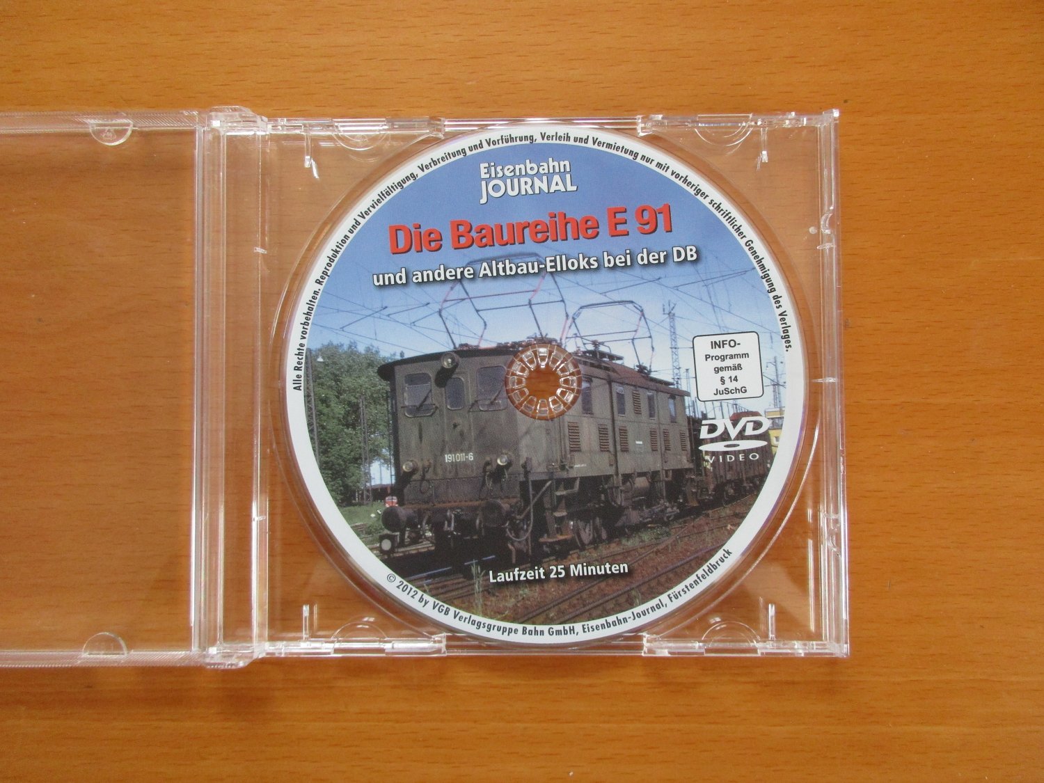 „Die Baureihe E 91 und andere AltbauElloks bei der DB“ Film