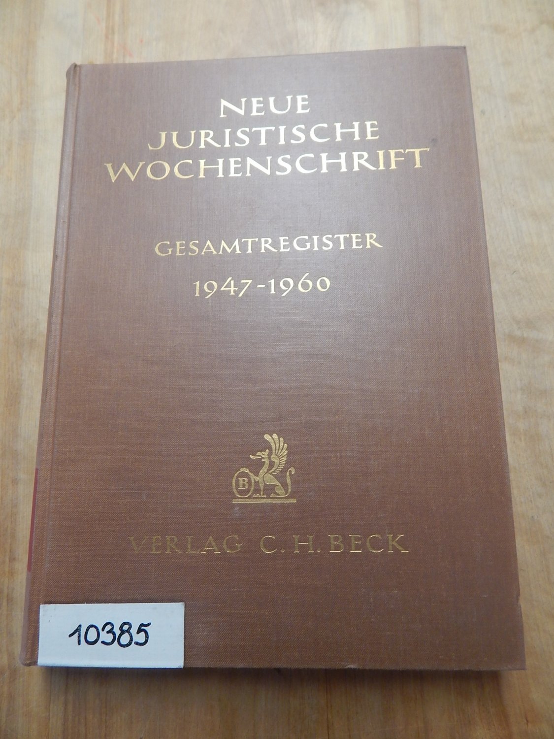 NJW Neue Juristische store Wochenschrift Sammlung 1974-2021