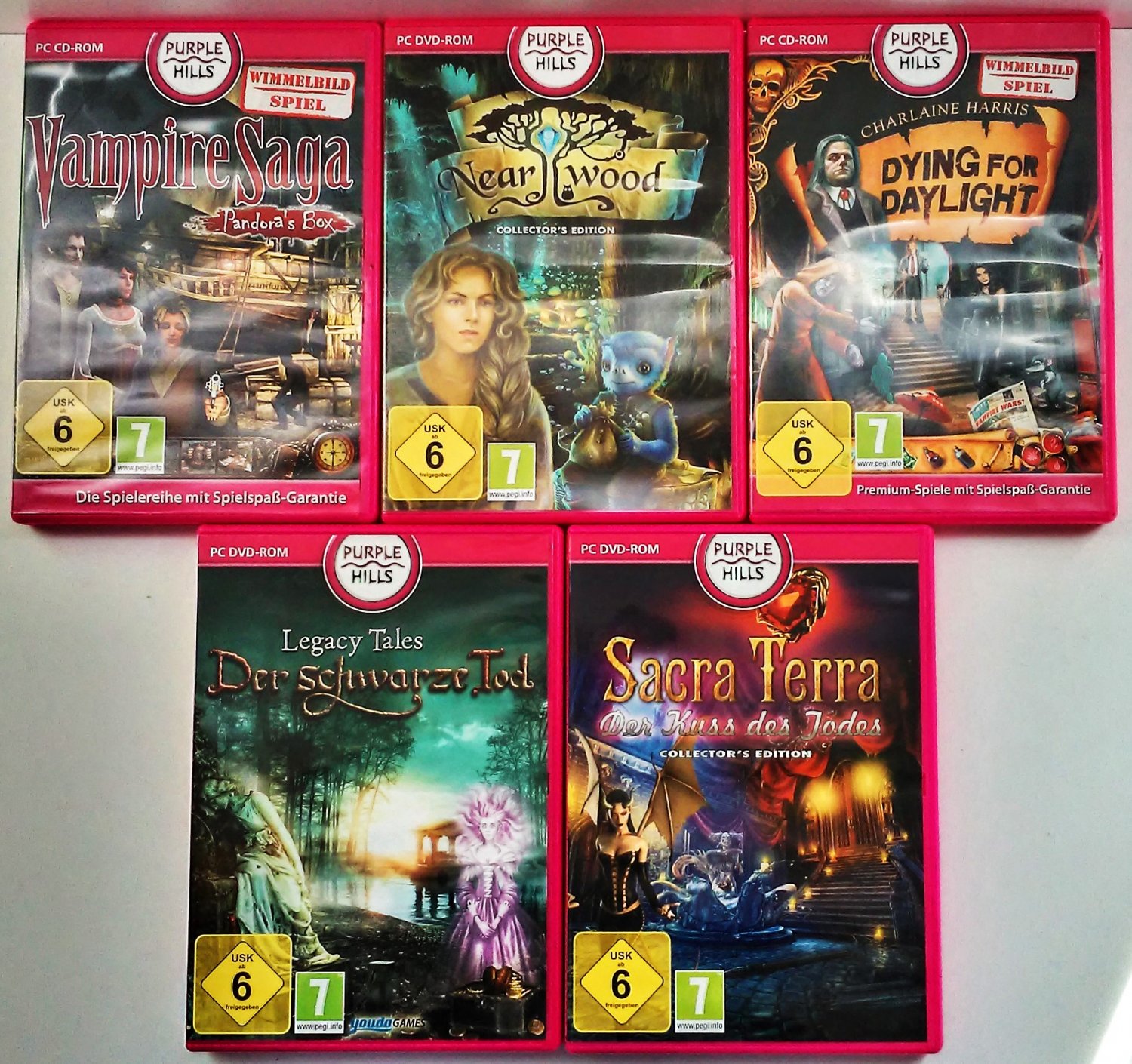 „Konvolut: 10x Wimmelbild-Abenteuer: Vampire Saga - …“ – Spiel ...