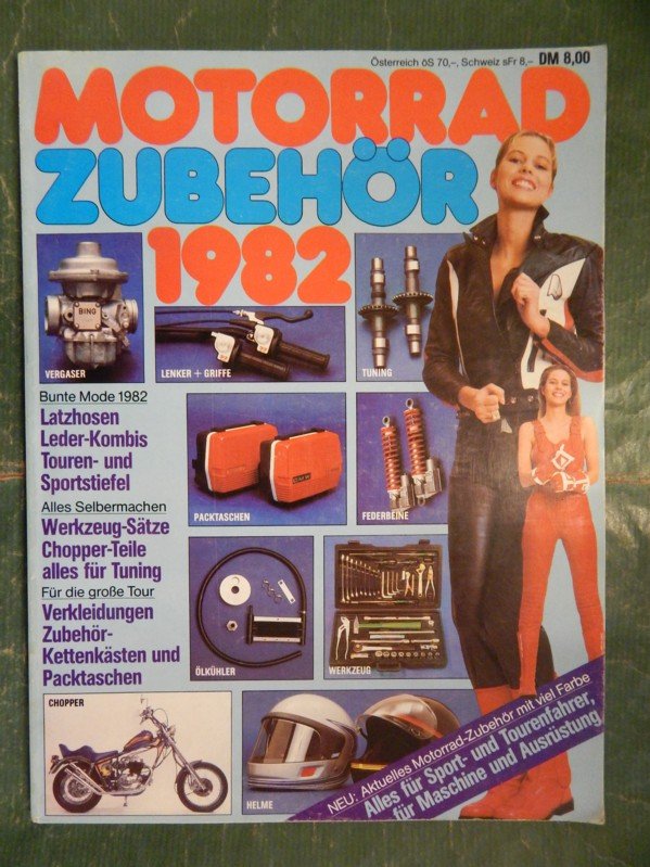Motorrad-Zubehör 1982“ (o.A.) – Buch gebraucht kaufen – A02Cb29001ZZR