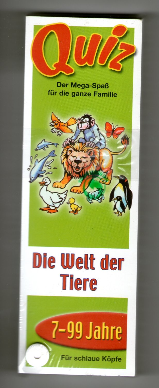 „Quiz - Die Welt Der Tiere“ – Spiel Neu Kaufen – A02AtS4u41ZZ0