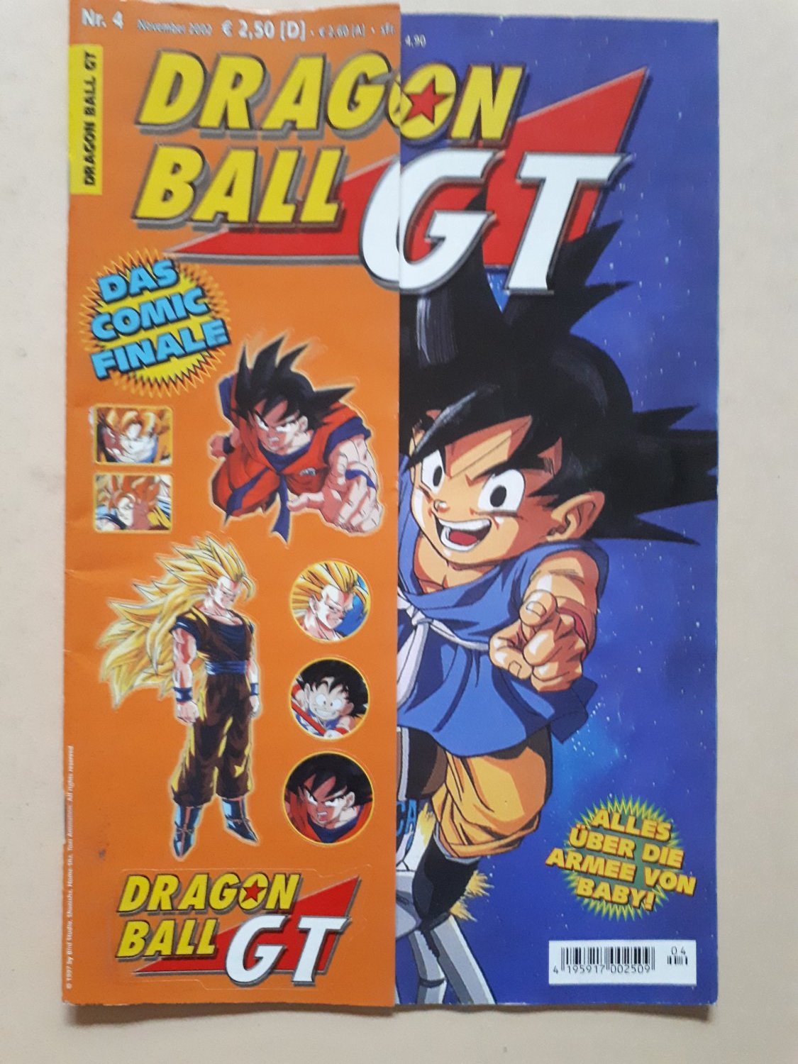 Dragonball gt manga deutsch