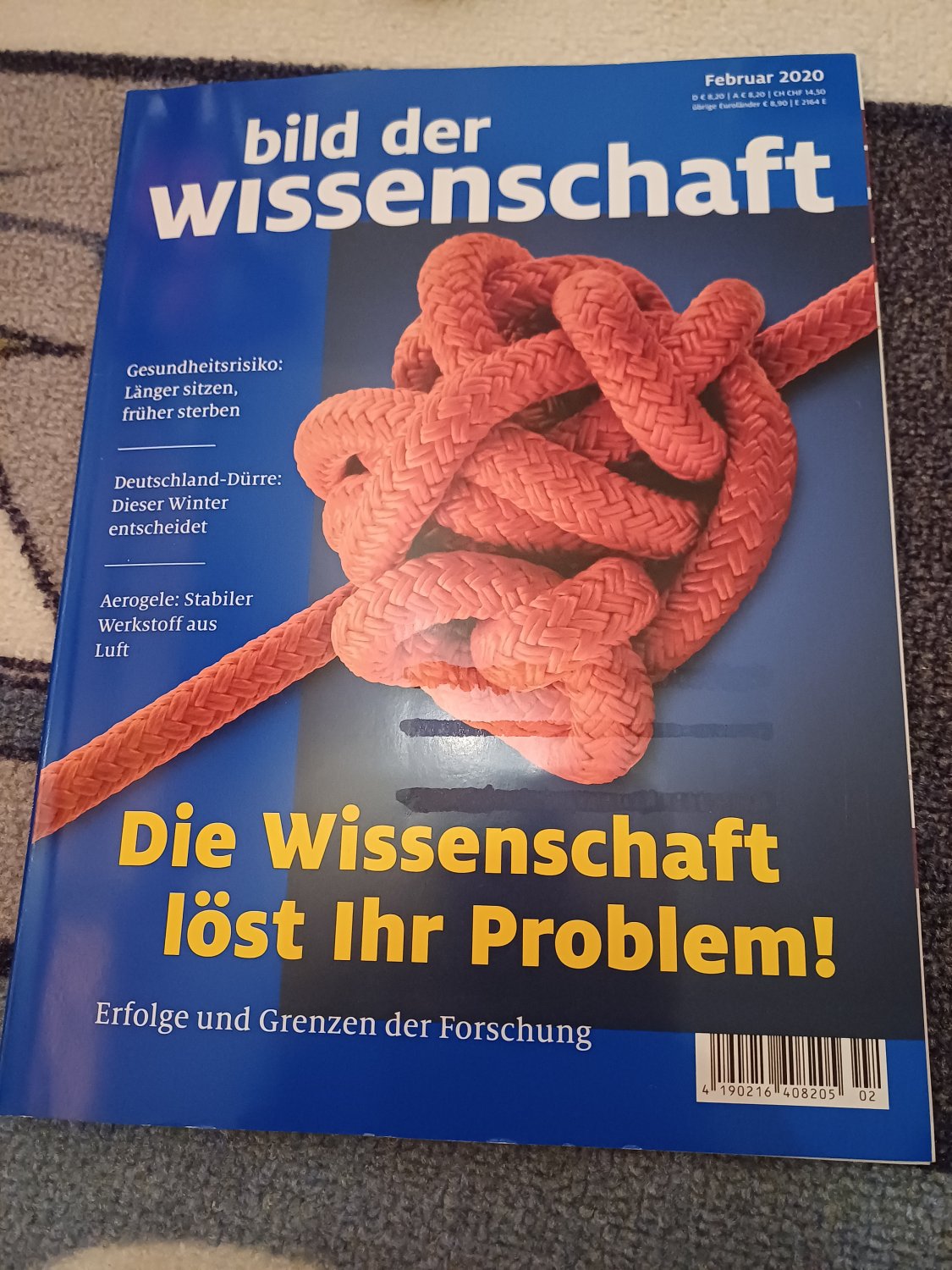 „Bild Der Wissenschaft 02/2020“ – Buch Gebraucht Kaufen – A02D4bJm01ZZS