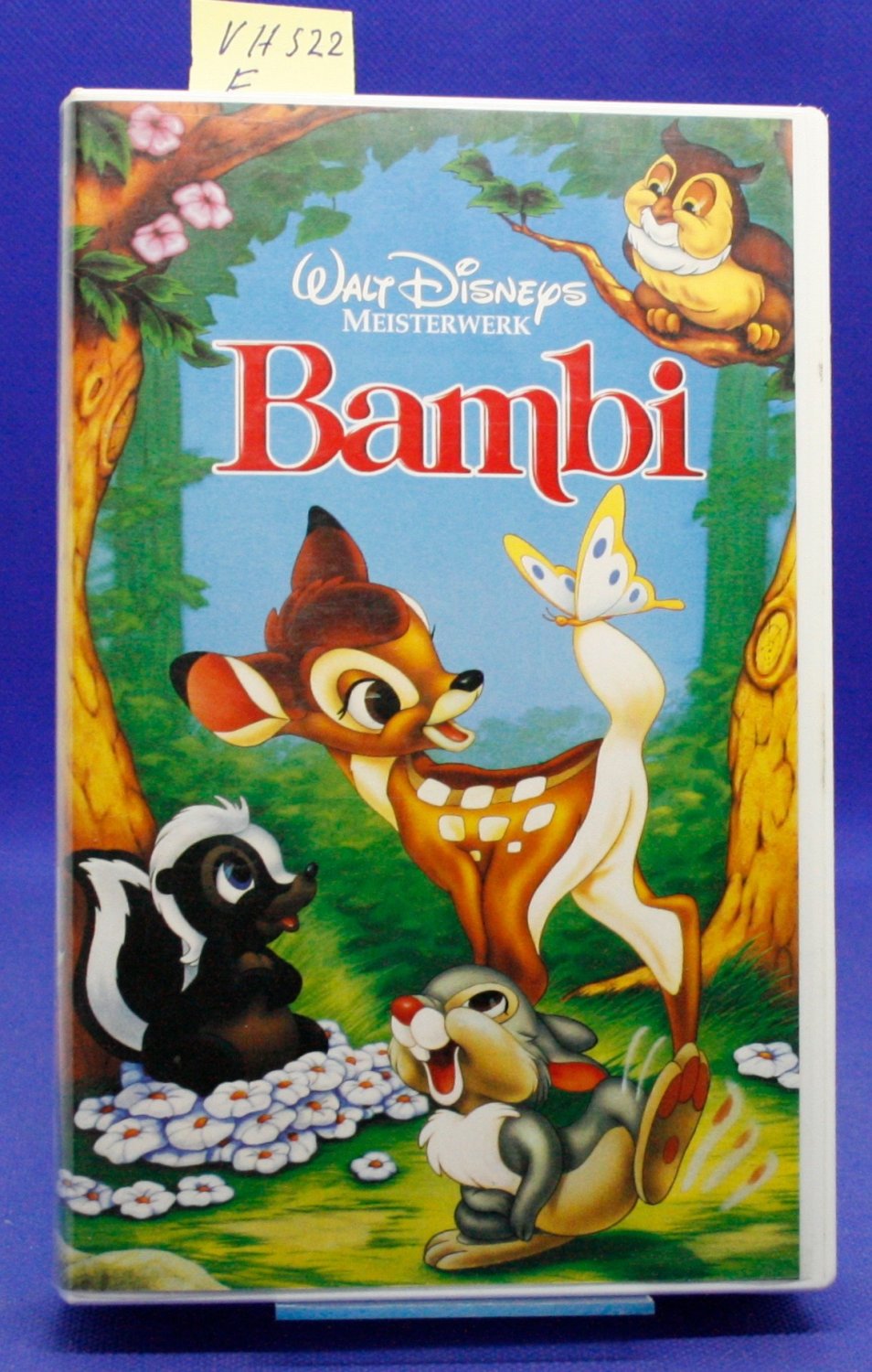 „walt Disneys Bambi Vhs Kassette Original Mit 2 Film Gebraucht