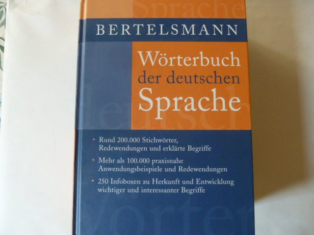 Bertelsmann-Wörterbuch der deutschen Sprache.“ – Bücher gebraucht