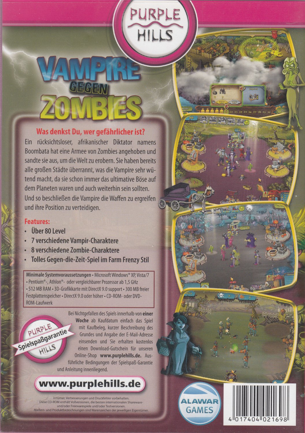 Vampires gegen Zombies“ – Spiel gebraucht kaufen – A02AvR1741ZZP