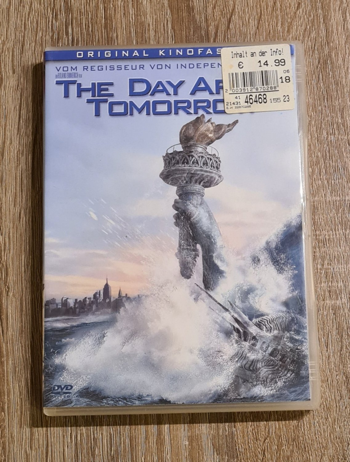 The Day after tomorrow“ (Roland Emmerich) – Film gebraucht kaufen