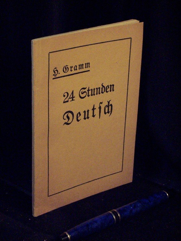 24 Stunden Deutsch Bücher Gebraucht Antiquarisch Neu - 