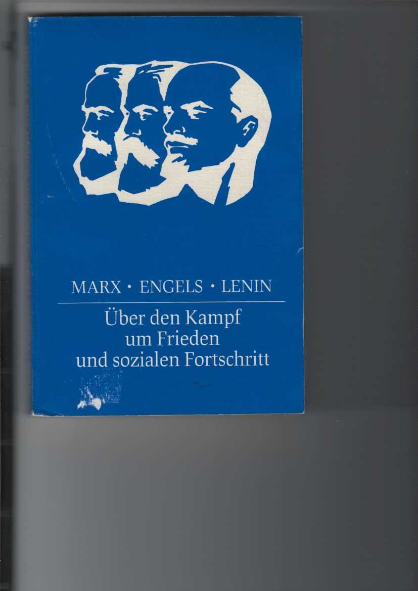 Marx Engels Lenin Uber Den Kampf Um Frieden Und Buch Gebraucht Kaufen A02op19e01zzi