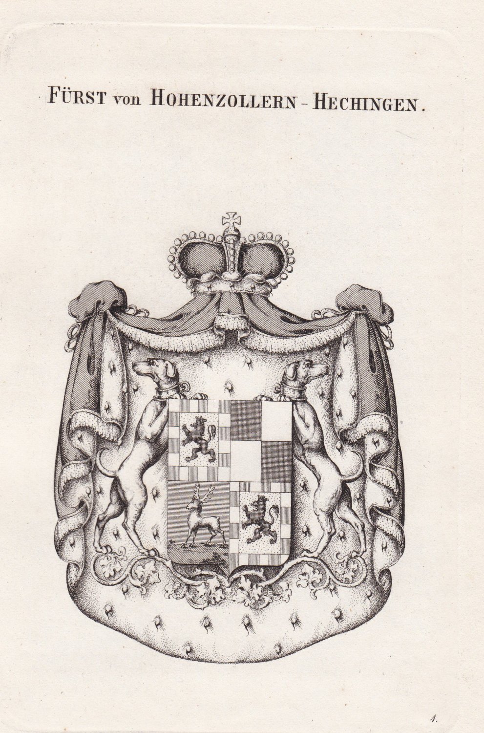 Fürst von HohenzollernHechingen.“ Buch antiquarisch kaufen