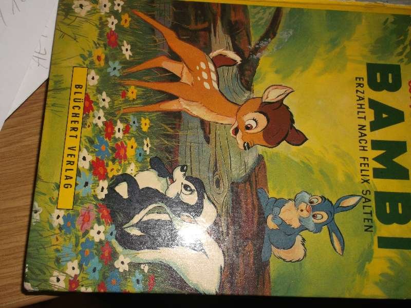 Bambi Eine Lebensgeschichte Aus Dem Walde Von Felix ...“ (Walt Disney) –  Buch Antiquarisch Kaufen – A01Vcy2Q01Zzt